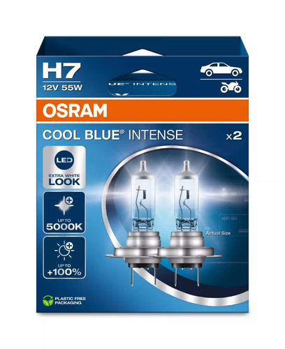 Osram cool blue intense - cool, h7