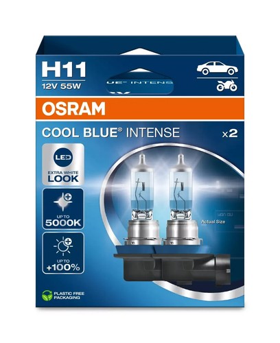 Osram cool blue intense - blue, next