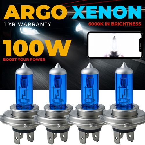 Headlight bulbs xenon - 4x,