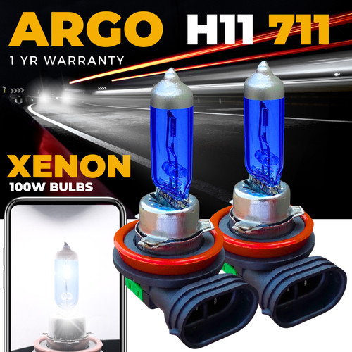 H11 bulbs 100w xenon - bulbs, white