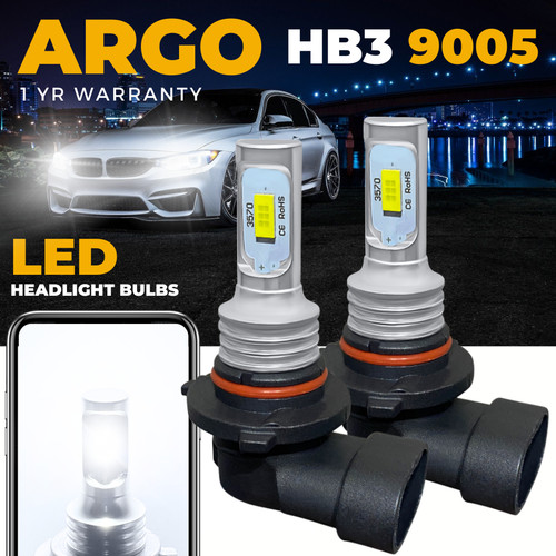 Hb3 led headlight bulb - hb3, xenon